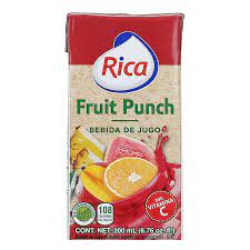 JUGO RICA FRUIT PUNCH 200 ML