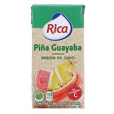 JUGO RICA PINA GUAYABA 200 ML