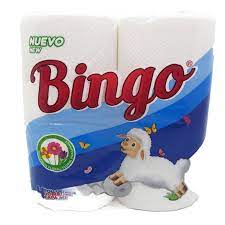 PAPEL HIGIENICO BINGO DOBLE CAPA