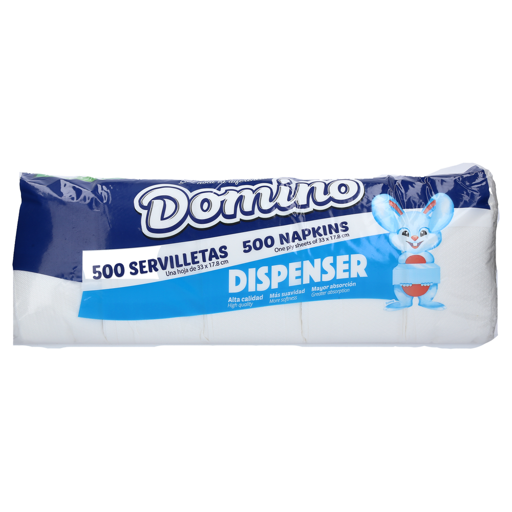 SERVILLETAS DOMINO 500