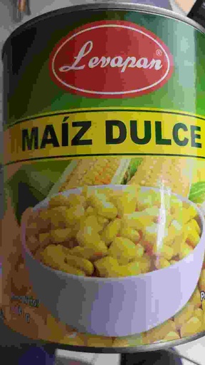 MAIZ DULCE LATA 2.6 KG